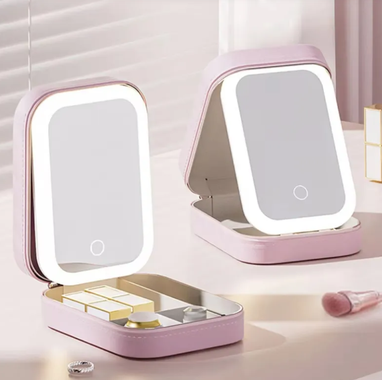 Glam Vanity LED Makeup Travel Case
