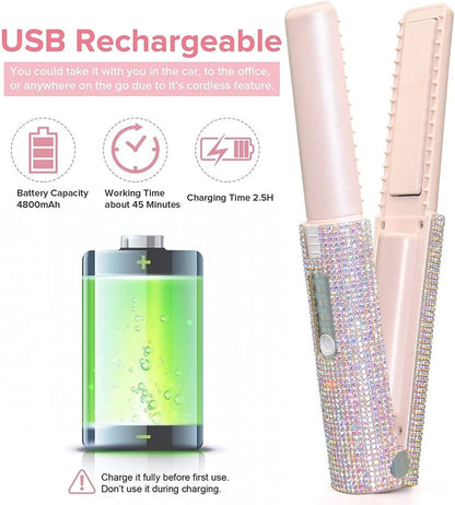 Cordless Diamond Hair Straightener